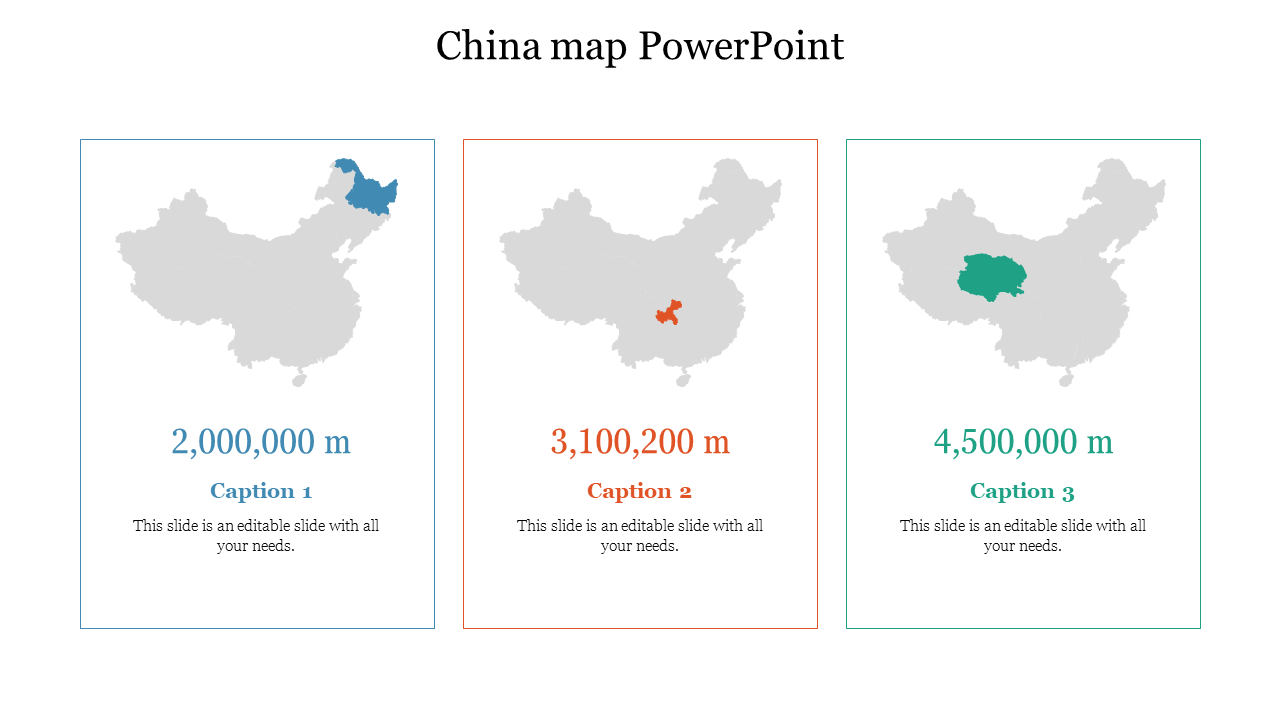 china map powerpoint free download
